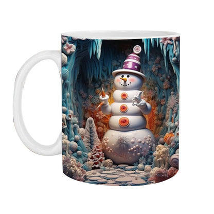 Frendorf | 3D Weihnachts-Schneemann Becher