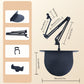 Ausziehbarer, versteckter Telefon-/Tablethalter am Bett