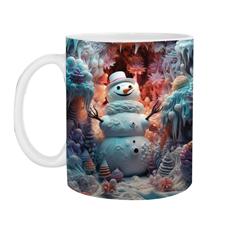 Frendorf | 3D Weihnachts-Schneemann Becher