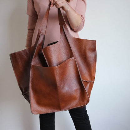 Frendorf | Übergroße Weekender-Handtaschen Aus Leder