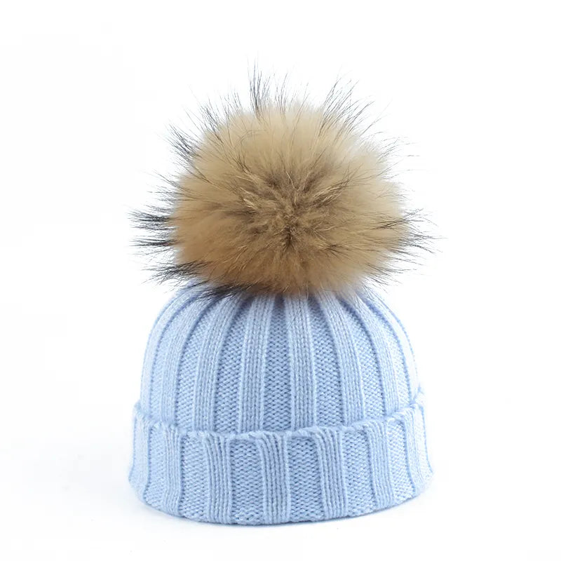 Frendorf | Strickwaren Winter Pom-Pom Mütze - Felina