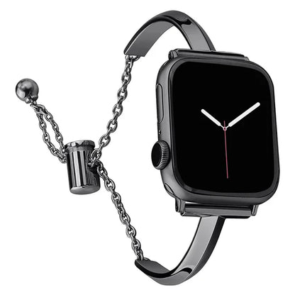 Frendorf | Damen Slim Edelstahl Link Armband für Apple Watch