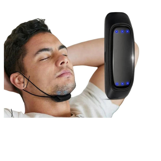Frendorf | Smart Anti-Schnarch-Gerät EMS-Puls Stopp Schnarchen Tragbar Bequem Schlafen Gut Stopp Schnarchen Gesundheitsversorgung Schlafapnoe Hilfsmittel USB