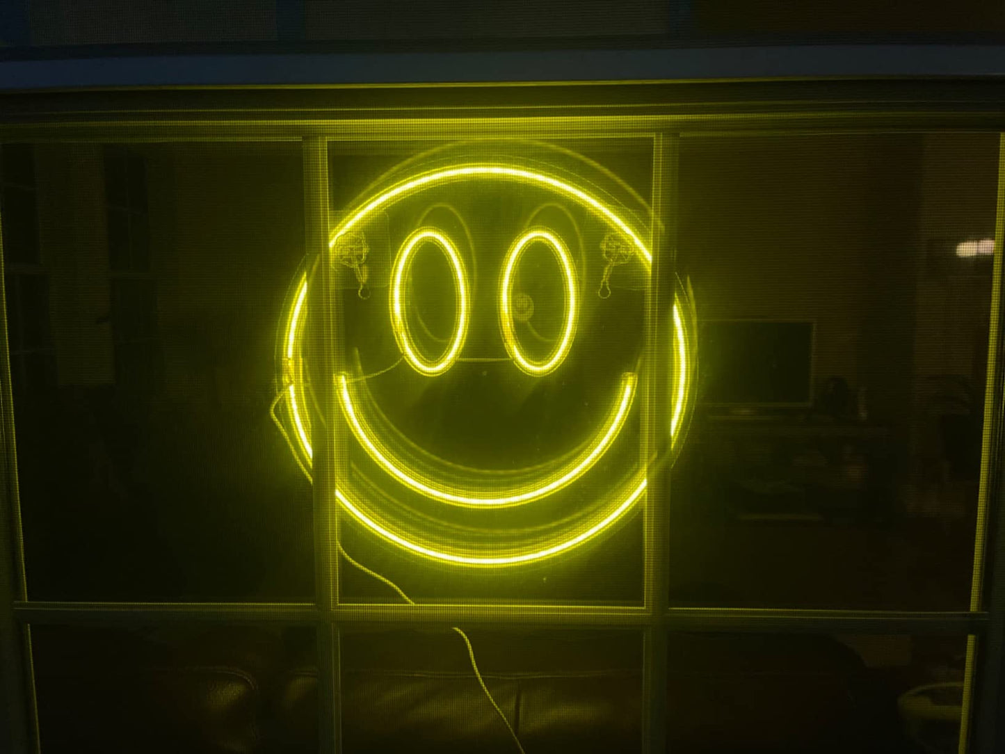 Smile Face Neon Zeichen