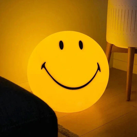 Smiling Face' Ball Nachttischlampe
