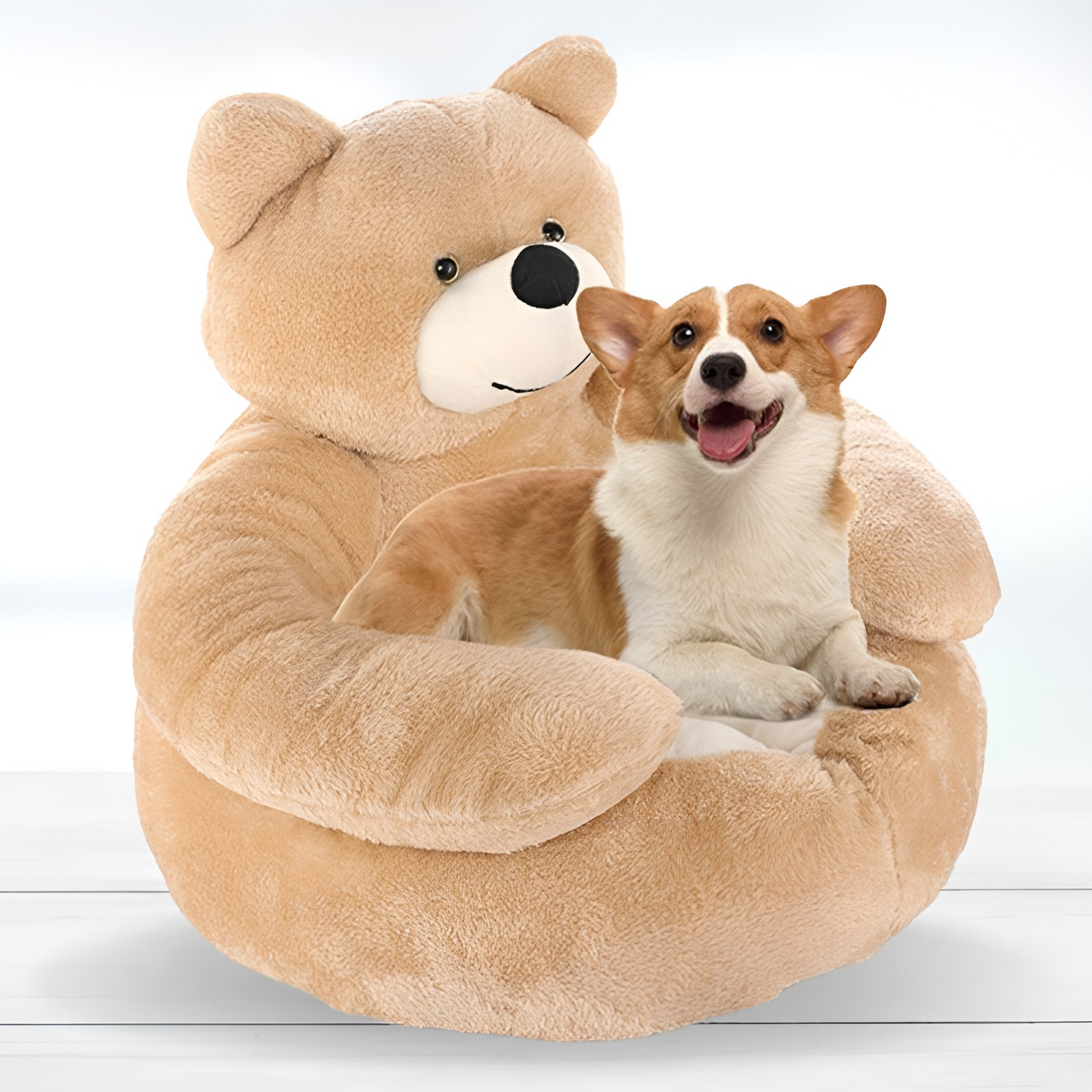 Frendorf | SnuggleBed Luxus Plüschbett für Haustiere