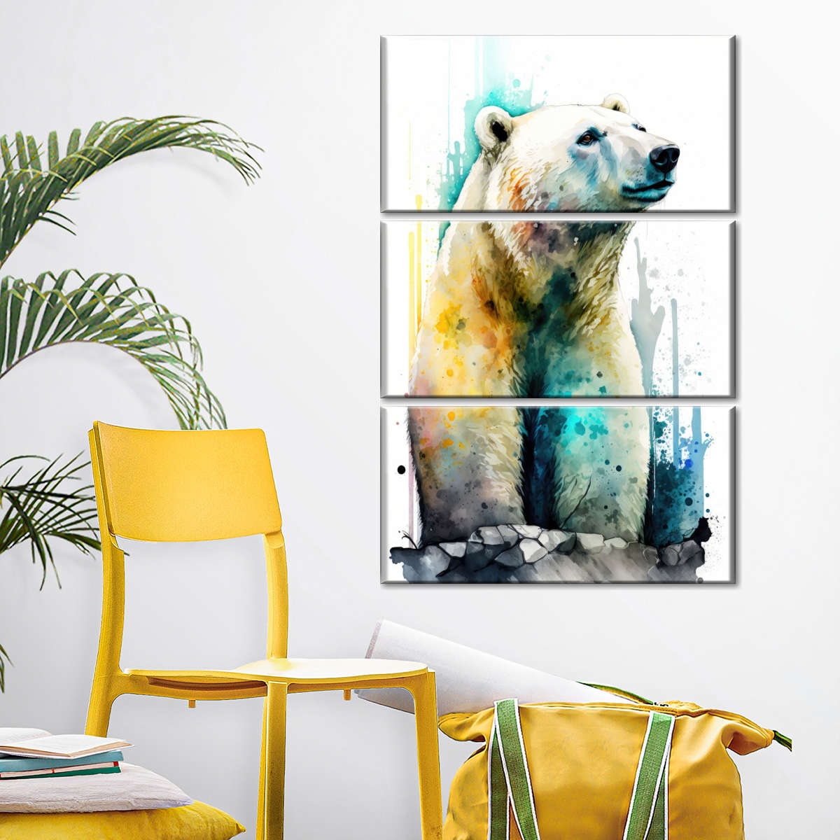 Frendorf | Eisbär Aquarell Wandkunst