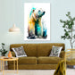Frendorf | Eisbär Aquarell Wandkunst