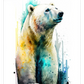 Frendorf | Eisbär Aquarell Wandkunst
