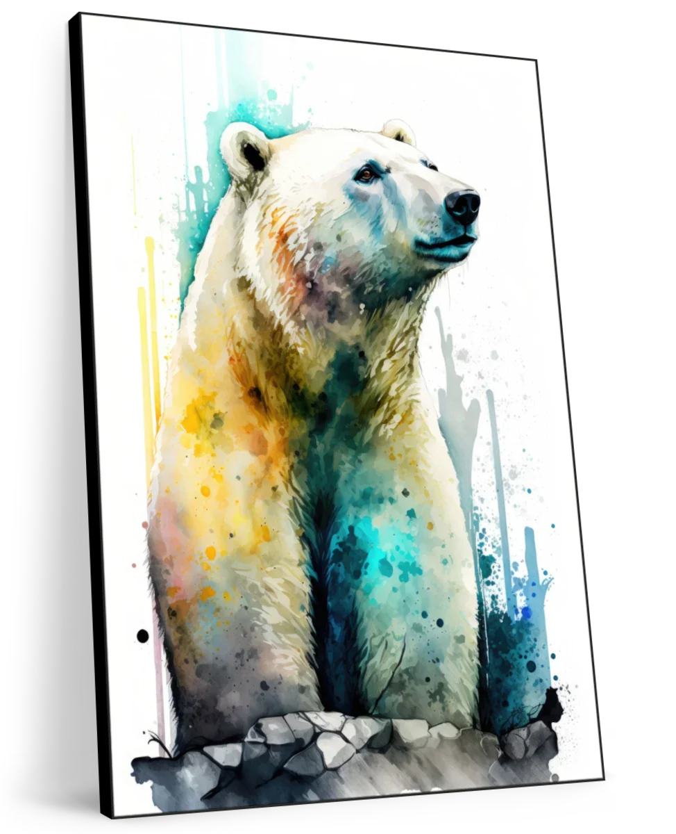 Frendorf | Eisbär Aquarell Wandkunst