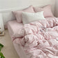 Frendorf | SleepNest Knitteroptik Bettwäsche Set | Baumwoll-Luxus | Pflegeleicht & Modern