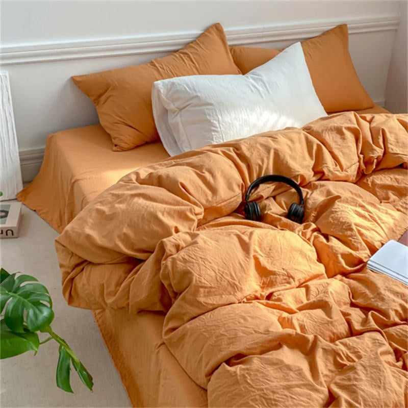 Frendorf | SleepNest Knitteroptik Bettwäsche Set | Baumwoll-Luxus | Pflegeleicht & Modern