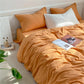 Frendorf | SleepNest Knitteroptik Bettwäsche Set | Baumwoll-Luxus | Pflegeleicht & Modern