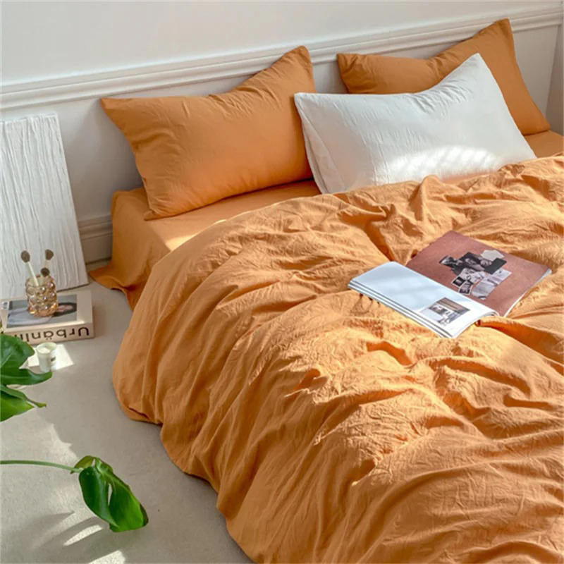 Frendorf | SleepNest Knitteroptik Bettwäsche Set | Baumwoll-Luxus | Pflegeleicht & Modern