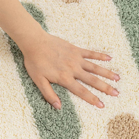 Frendorf | SoftShape Badmatte - Geometrischer Luxus für Ihr Badezimmer