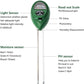 Frendorf | SoilSense 3-in-1 Bodenmessgerät | Feuchtigkeits-, Licht- und pH-Tester | Batterielos für Garten und Pflanzen