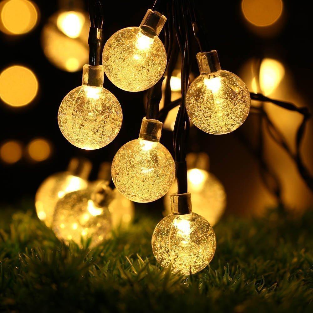 Frendorf | Solar Kristallkugel-Lichterkette