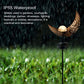Frendorf | LunaLight™ Solar LED Halbmonden Lampe | Wasserdichte Außenbeleuchtung | Retro Gartenleuchte für Hof & Terrasse