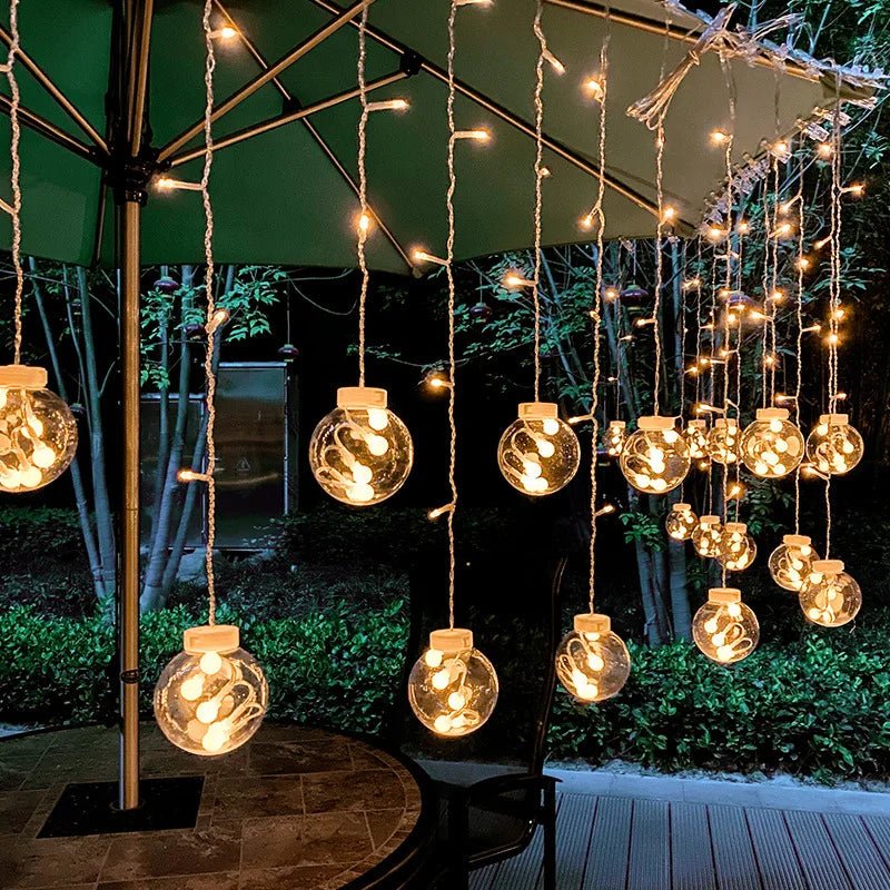 Lichterketten – SolarPendant – elegantes Design – solarbetrieben