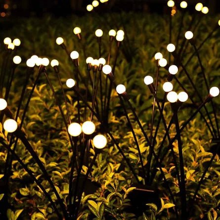 Frendorf | SunBlossom Solar Gartenleuchten | Swaying Effekt | Wetterfest | Solarbetriebene Deko für Außenbereich
