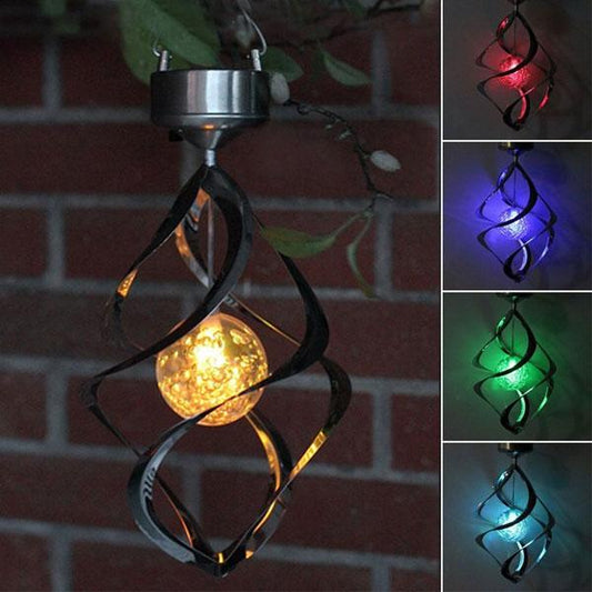 Frendorf | SolarChime LED Windspiel | Solarbetrieben | Stimmungsvolle Gartendeko | Farbwechsel