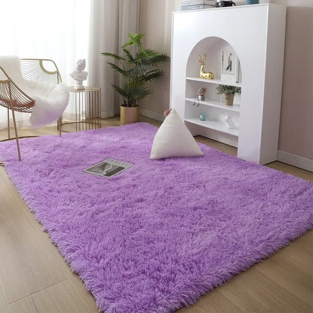Frendorf | SoftLuxe Plüsch Teppich | Einfarbig | Weich & Gemütlich | Perfekt für Wohnzimmer & Schlafzimmer