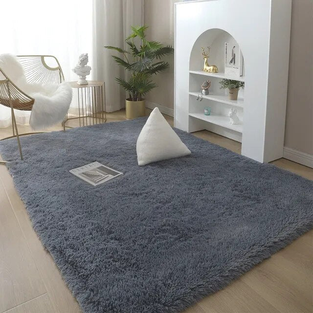 Frendorf | SoftLuxe Plüsch Teppich | Einfarbig | Weich & Gemütlich | Perfekt für Wohnzimmer & Schlafzimmer