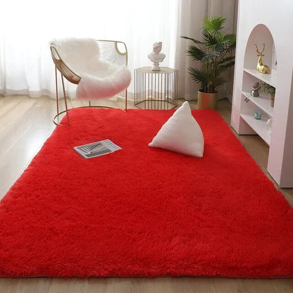 Frendorf | SoftLuxe Plüsch Teppich | Einfarbig | Weich & Gemütlich | Perfekt für Wohnzimmer & Schlafzimmer