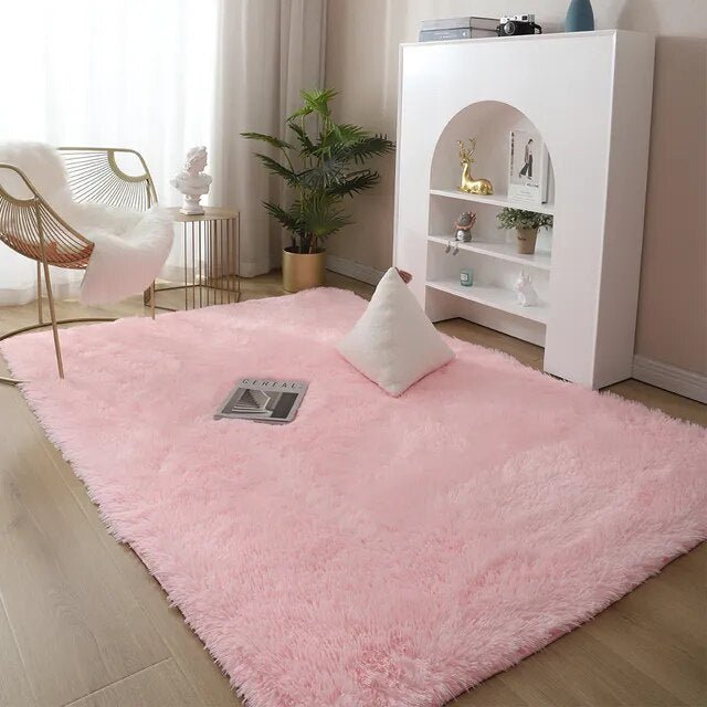 Frendorf | SoftLuxe Plüsch Teppich | Einfarbig | Weich & Gemütlich | Perfekt für Wohnzimmer & Schlafzimmer