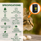 Frendorf | #1 Finde GPS Katzen Tracker mit Echtzeit-Standort, wasserdichtem Design und Aktivitätsüberwachung für Sicherheit und Tracking von Haustieren