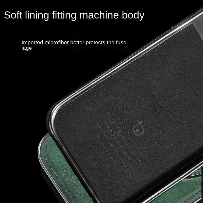 Frendorf | Lederhülle mit unsichtbarem Ständer für das iPhone