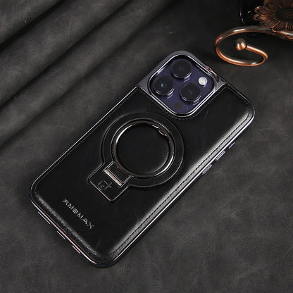 Frendorf | Luxuriöse Lederhülle mit unsichtbarem Ständer für das iPhone