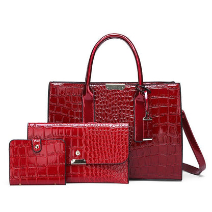 Frendorf | Tasche mit Krokodilprägung.