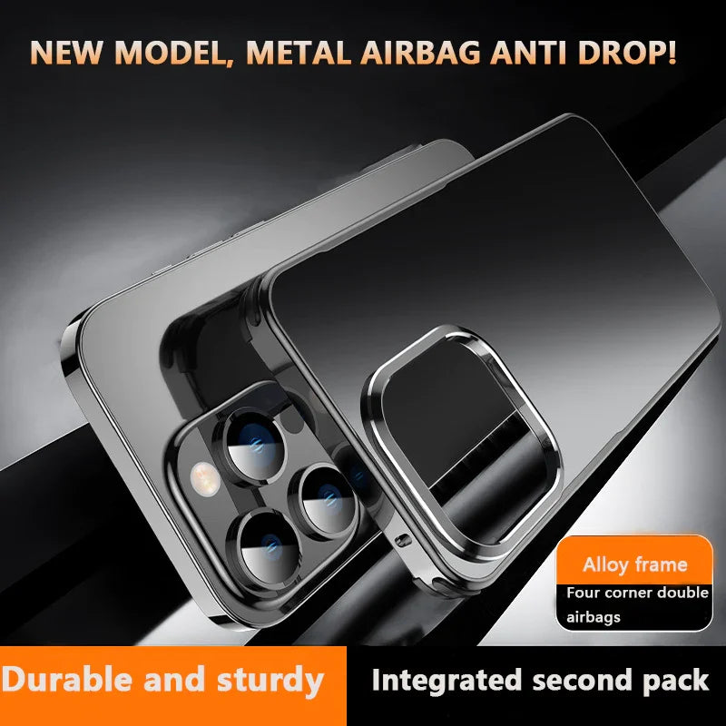 Frendorf | für iPhone 14/15 Serie Metall Anti Drop Telefon Fall【Kaufen Sie 2 und erhalten Sie kostenlosen Versand】