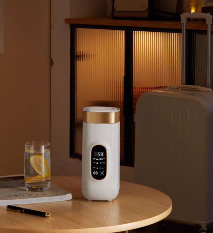 Portabler tragbarer elektrischer Thermobecher - Großartiges Geschenk