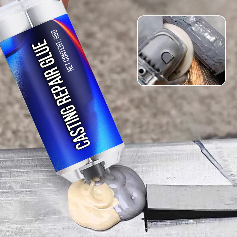 Frendorf | Gießharzreparaturkleber, hitzebeständiger flüssiger Metallreparaturkleber