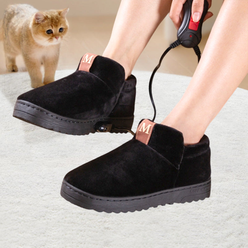 Frendorf | [Wintergeschenk] Elektrisch beheizte Plüschschuhe