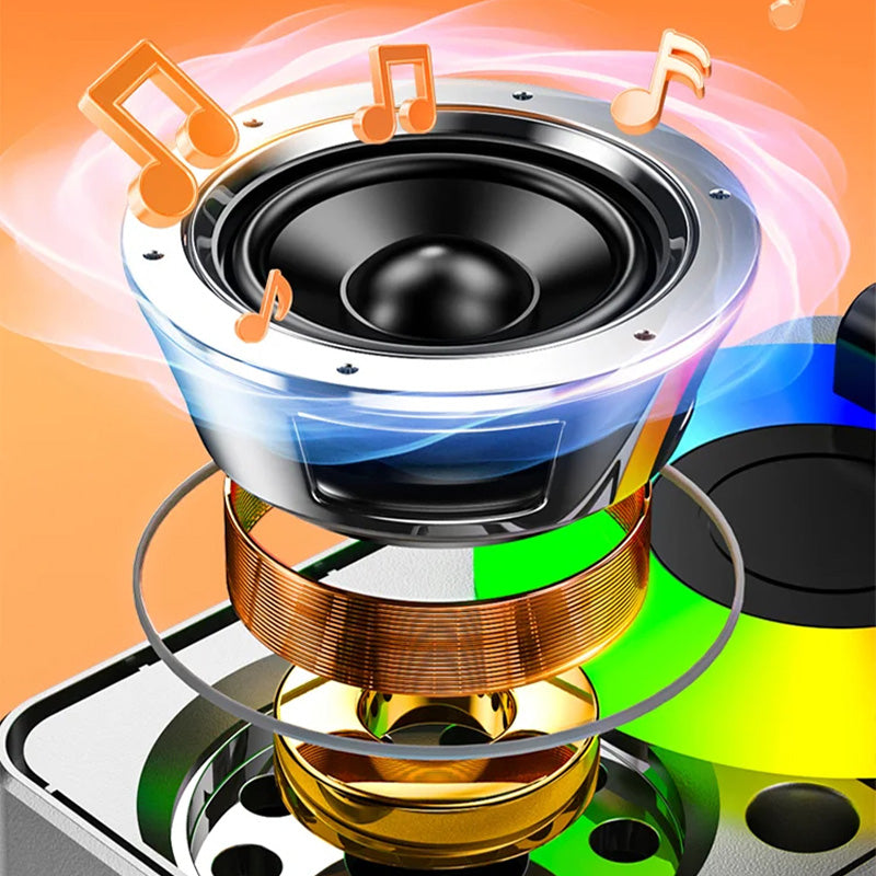 Frendorf | 3 in 1 - kabelloser Bluetooth-Lautsprecher, Ladestation, Telefonständer