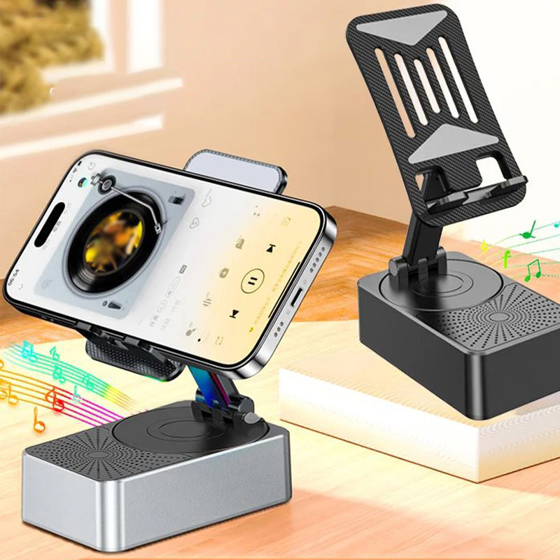 Frendorf | 3 in 1 - kabelloser Bluetooth-Lautsprecher, Ladestation, Telefonständer