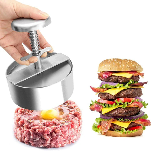 Frendorf | Manuelle Fleischpresse für Hamburger Patties