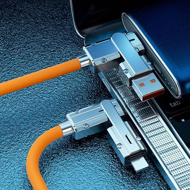 Frendorf | 4-in-1 Multi-Funktions-Ladekabel - 120W Schnellladung