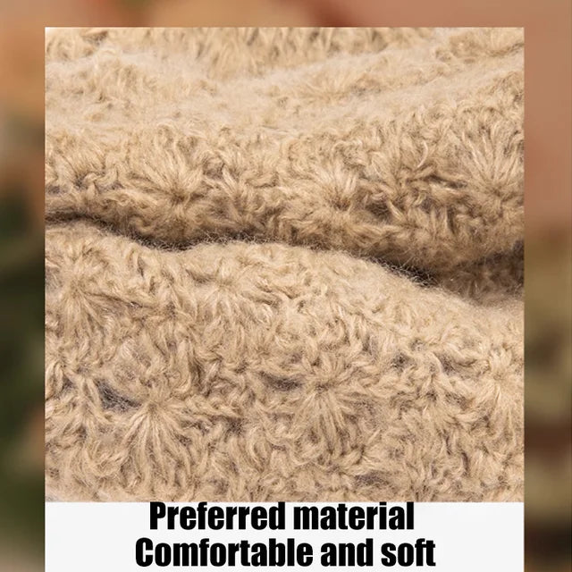 Frendorf |  Retro-Häkelmütze im koreanischen Stil