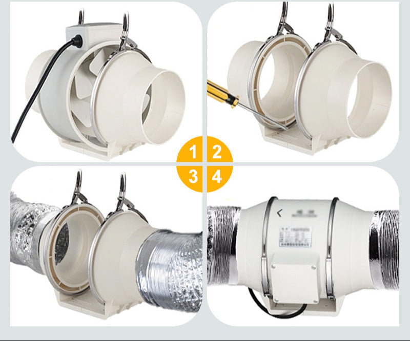Frendorf | AeroFlow Leistungsstarker Ventilator – Effektive Luftzirkulation und Maximale Frische