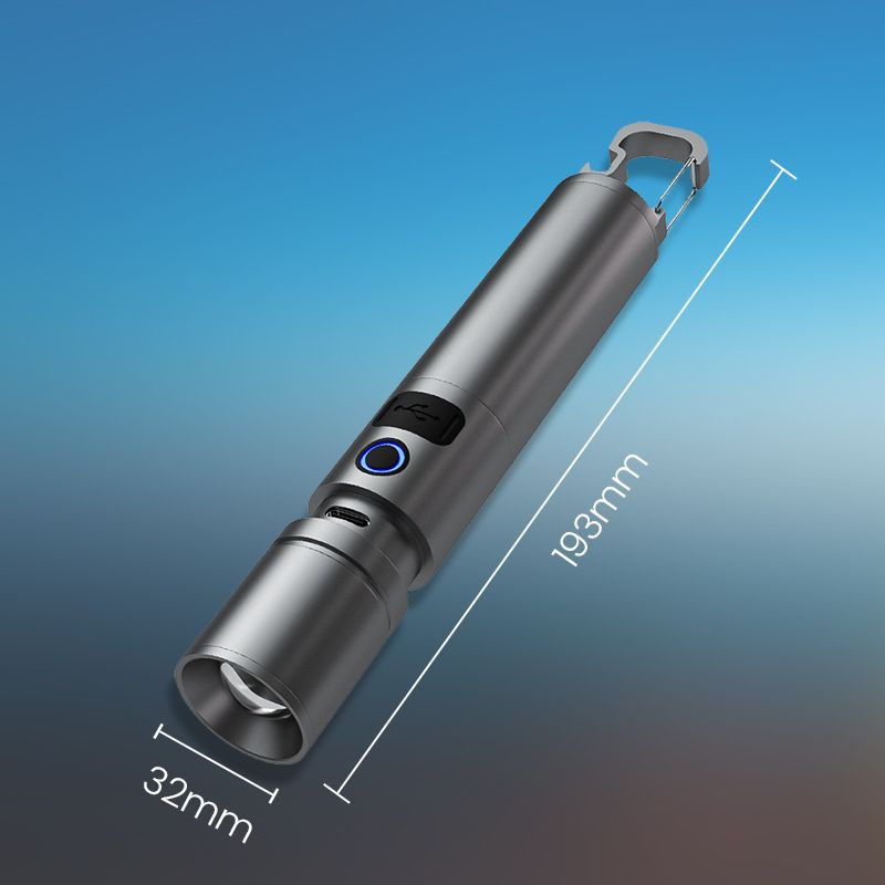 Frendorf | Multifunktionale weiße Laser-LED-Taschenlampe