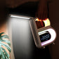 Frendorf | BrightB - LED-Buchstabenlampe B mit Uhr und Regal
