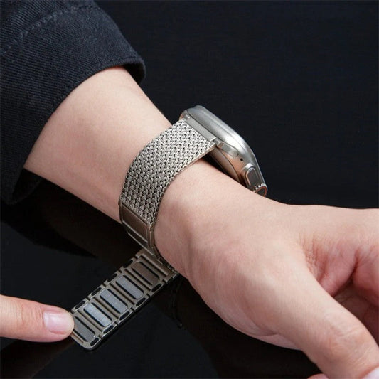 Frendorf | Stahl-Magnetarmband für die Apple Watch