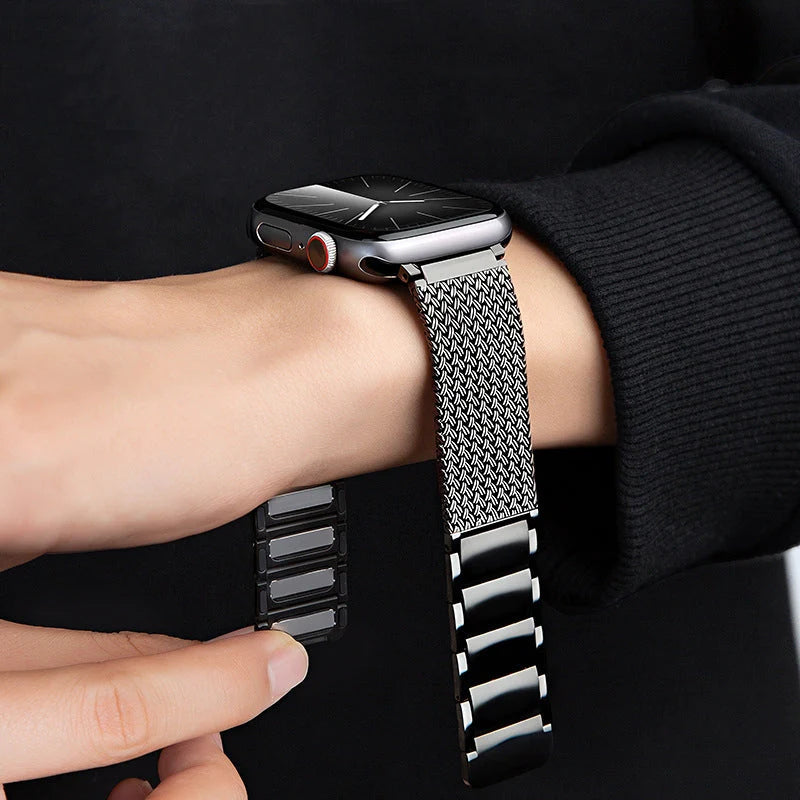 Frendorf | Stahl-Magnetarmband für die Apple Watch