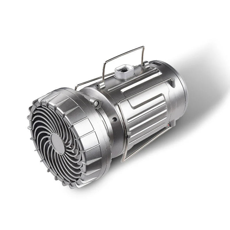 Frendorf | 2-in-1 Abenteuer Solarlicht & Tragbarer Ventilator