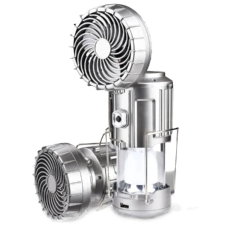 Frendorf | 2-in-1 Abenteuer Solarlicht & Tragbarer Ventilator