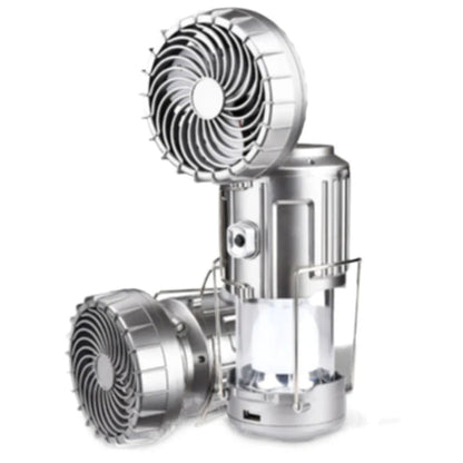 Frendorf | 2-in-1 Abenteuer Solarlicht & Tragbarer Ventilator